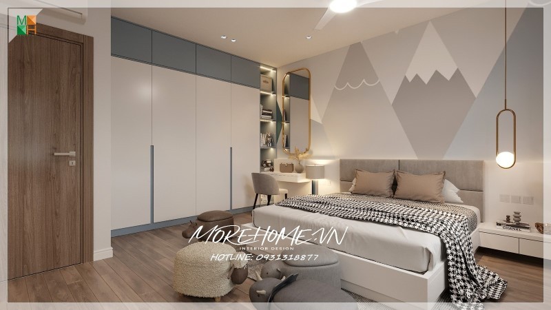 Giường ngủ gỗ công nghiệp MDF