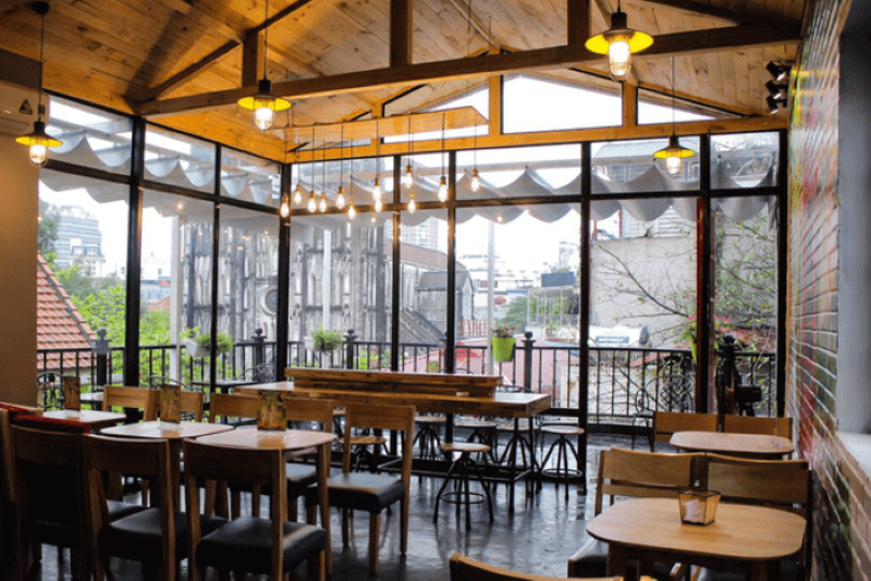 Thiết kế thi công nội thất quán cafe