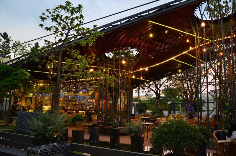 Thiết kế thi công nội thất quán cafe