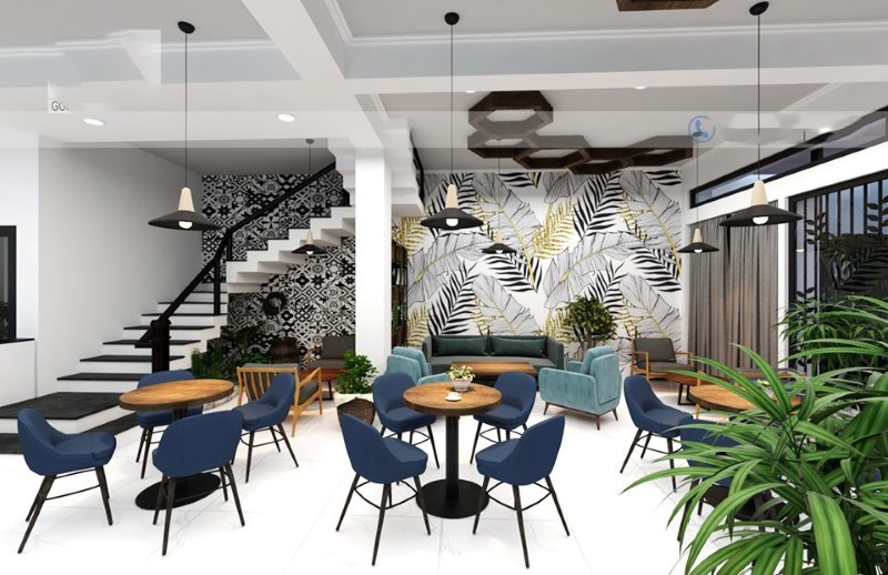 Thiết kế thi công nội thất quán cafe