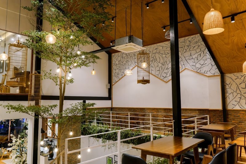 Thiết kế thi công nội thất quán cafe