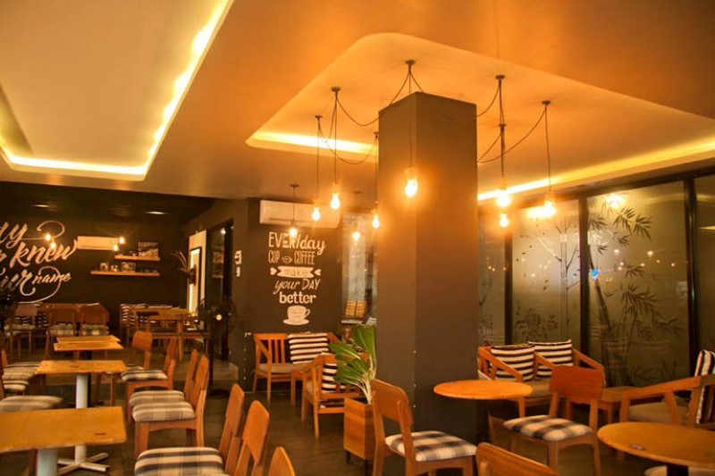 Thiết kế thi công nội thất quán cafe