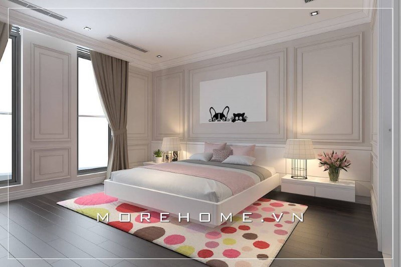 Giường ngủ gỗ công nghiệp An Cường