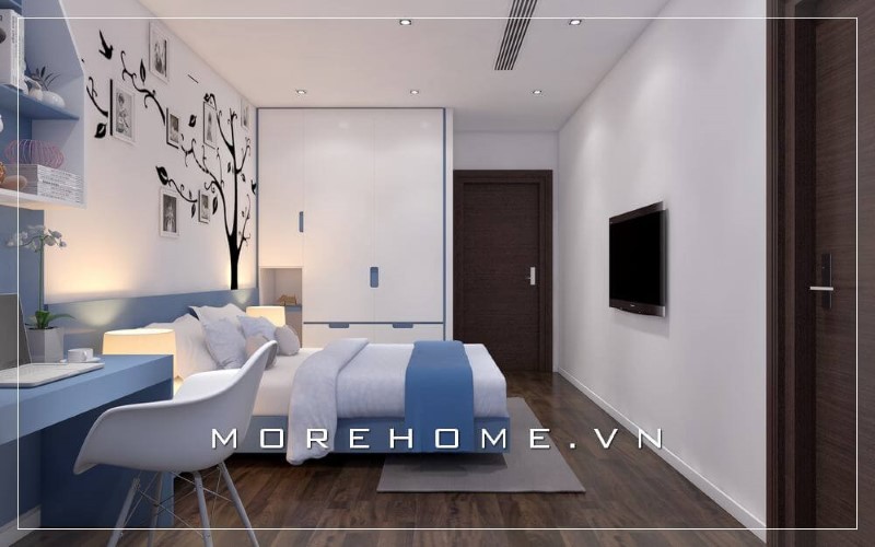 Giường ngủ gỗ công nghiệp An Cường