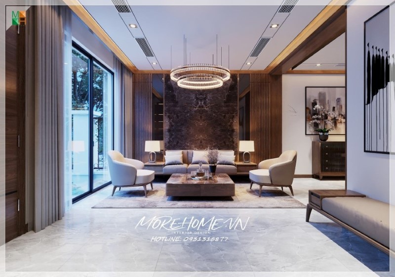 Thiết kế thi công nội thất căn hộ shophouse