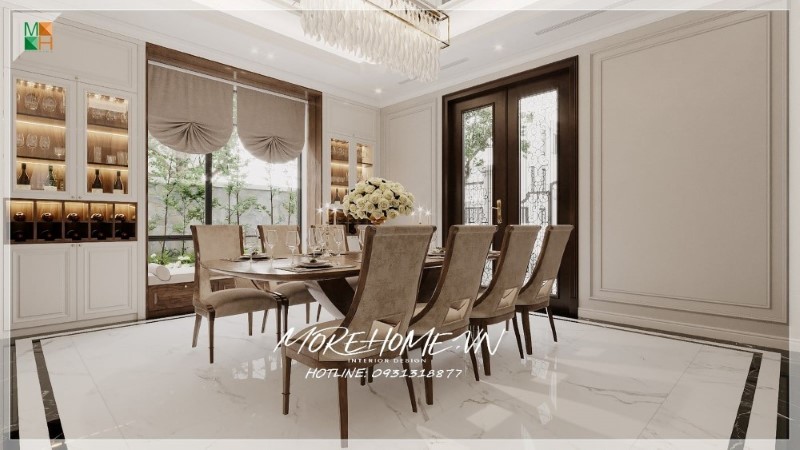 Thiết kế thi công nội thất căn hộ shophouse
