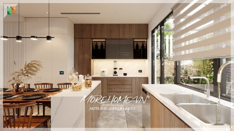 Thiết kế thi công nội thất căn hộ shophouse