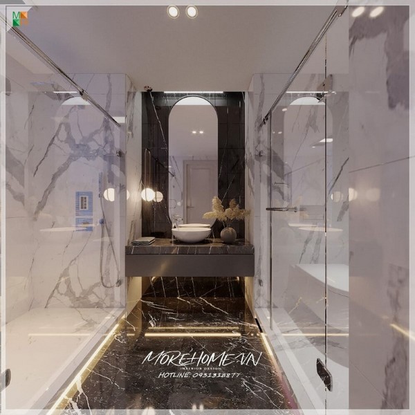 Thiết kế thi công nội thất căn hộ shophouse