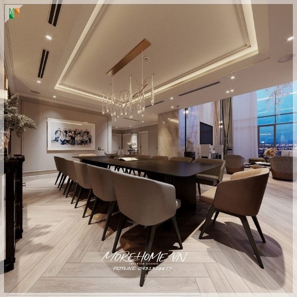 Thiết kế thi công nội thất căn hộ shophouse