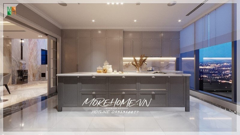 Thiết kế thi công nội thất căn hộ shophouse