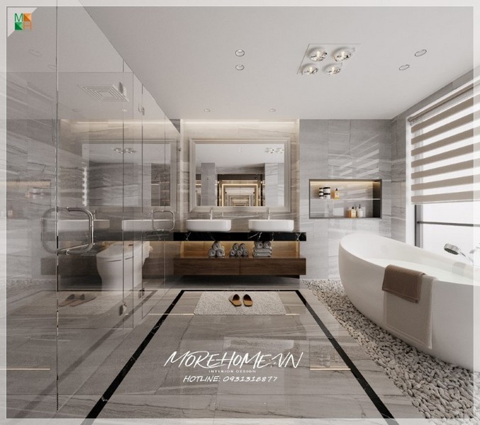 Thiết kế thi công nội thất căn hộ shophouse