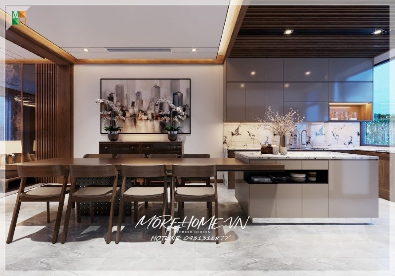 Thiết kế thi công nội thất căn hộ shophouse