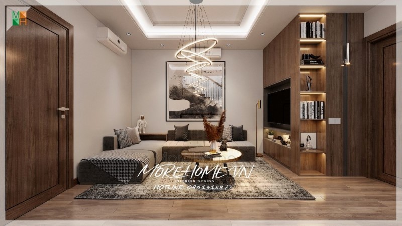 Thiết kế thi công nội thất căn hộ shophouse