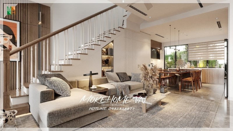 Thiết kế thi công nội thất căn hộ shophouse