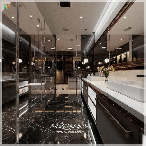Thiết kế thi công nội thất căn hộ shophouse