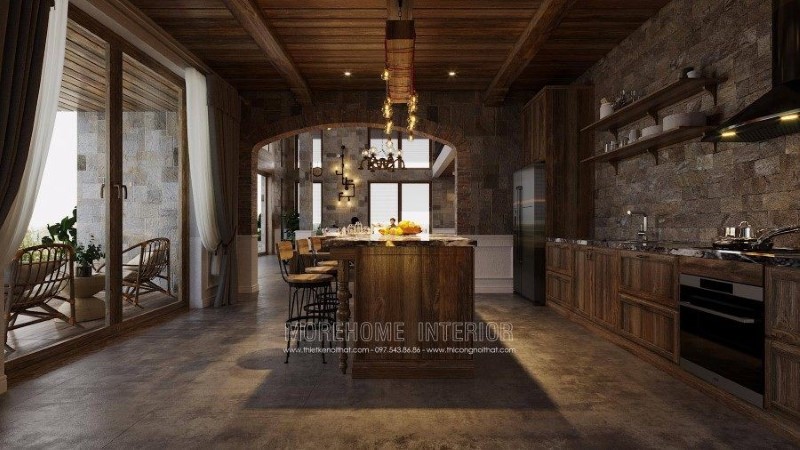 Thiết kế thi công nội thất homestay