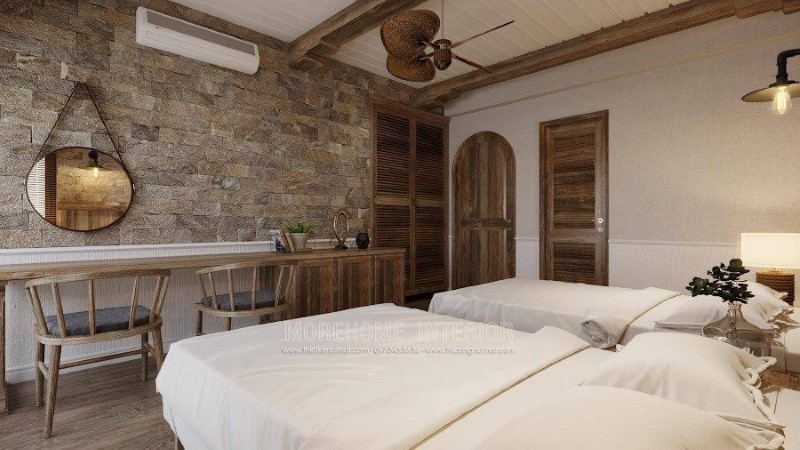 Thiết kế thi công nội thất homestay