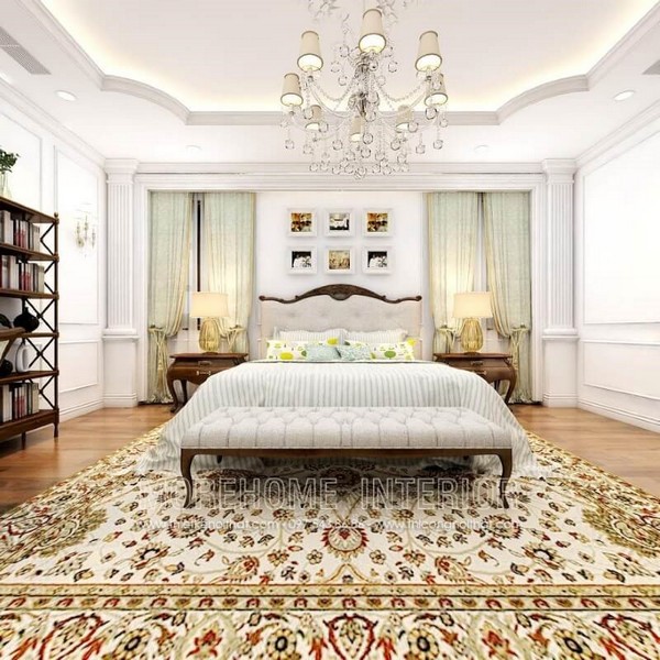 Thiết kế phòng ngủ gỗ óc chó