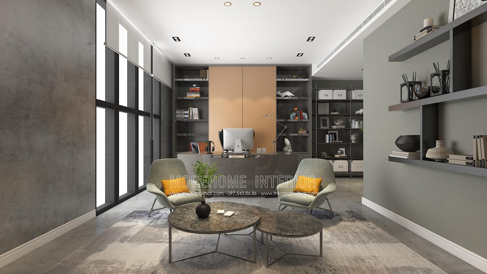 thiết kế căn hộ officetel