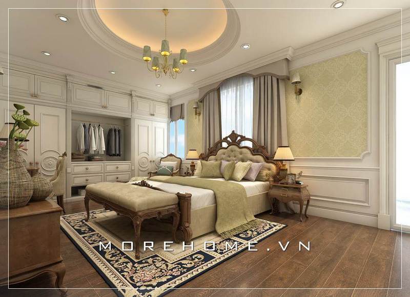 giường ngủ gỗ óc chó