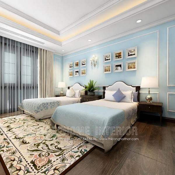 giường ngủ khách sạn