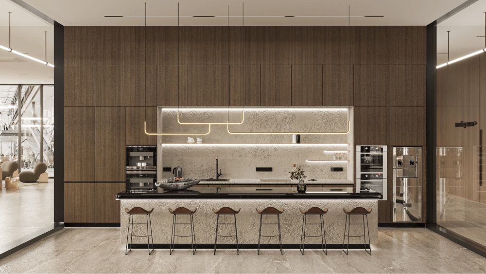 Thiết kế pantry văn phòng