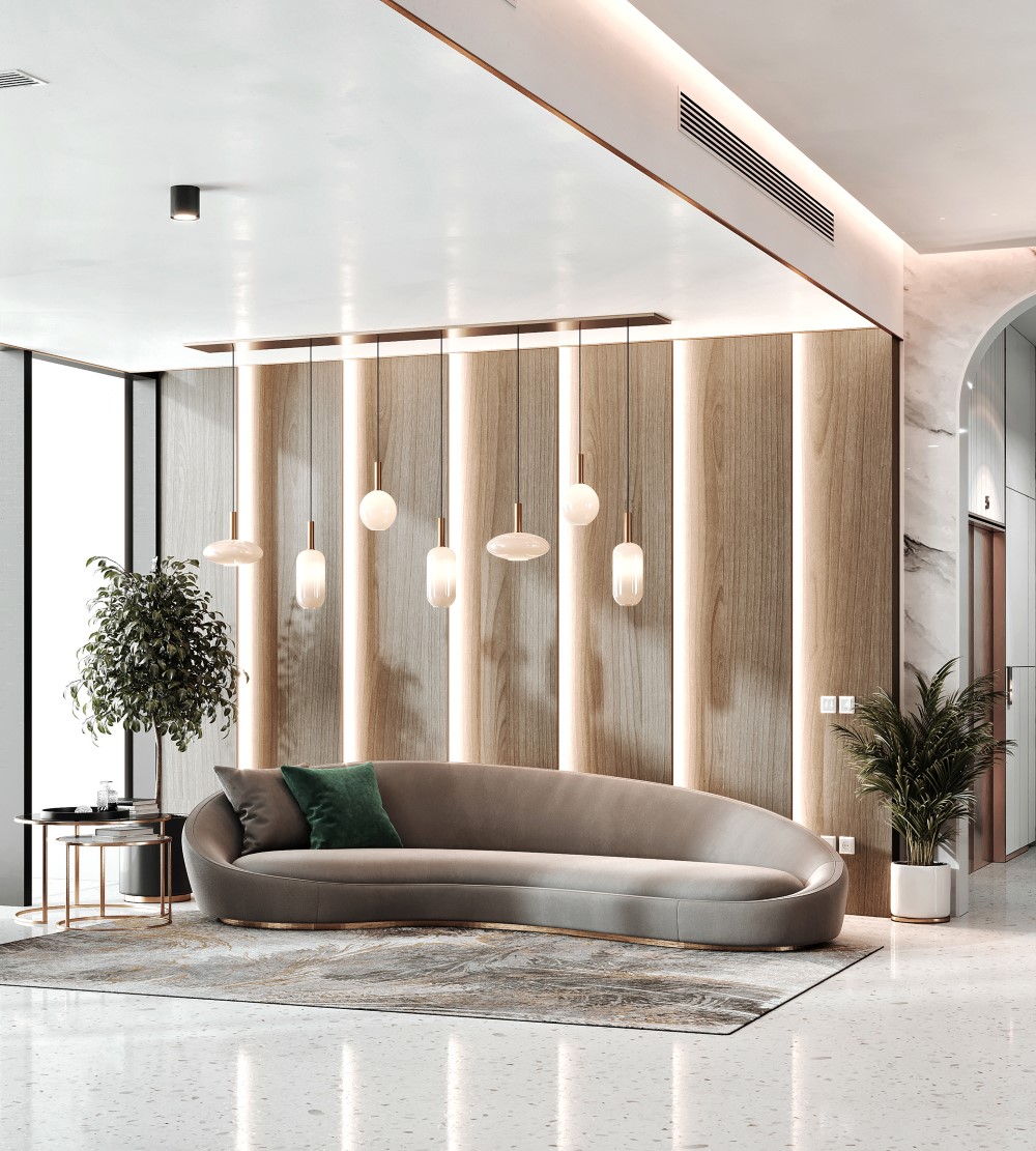Thiết kế sảnh văn phòng