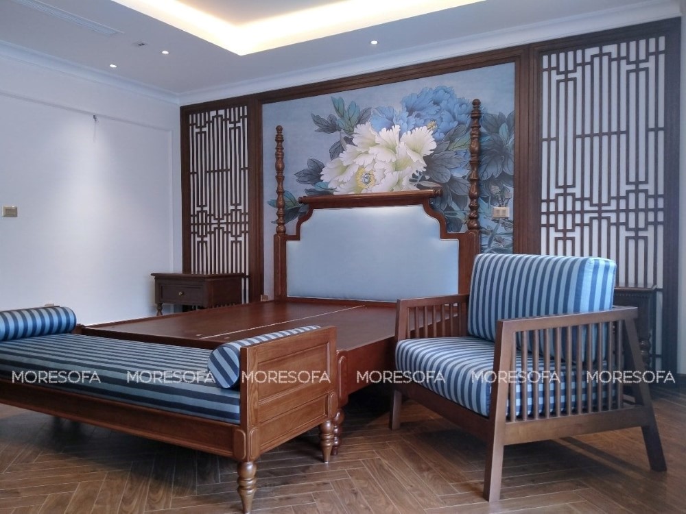 Thi công nội thất gỗ óc chó