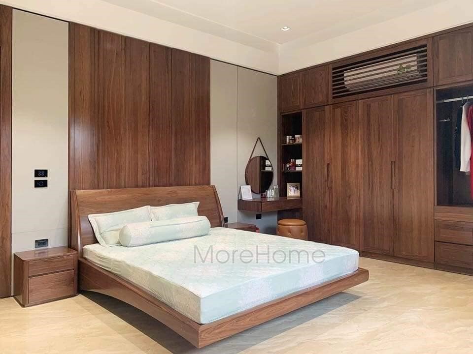 Thi công nội thất gỗ óc chó