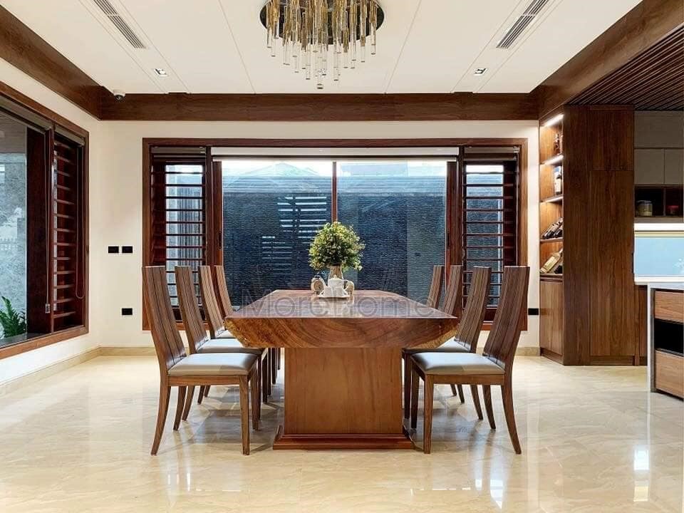 Thi công nội thất gỗ óc chó
