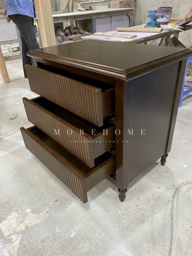 Thi công nội thất gỗ óc chó
