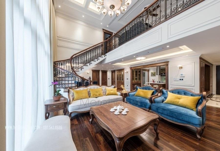 Thi công nội thất gỗ óc chó