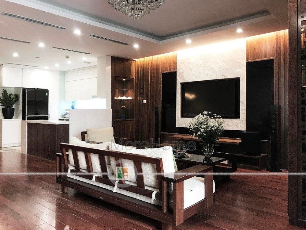 Thi công nội thất gỗ óc chó