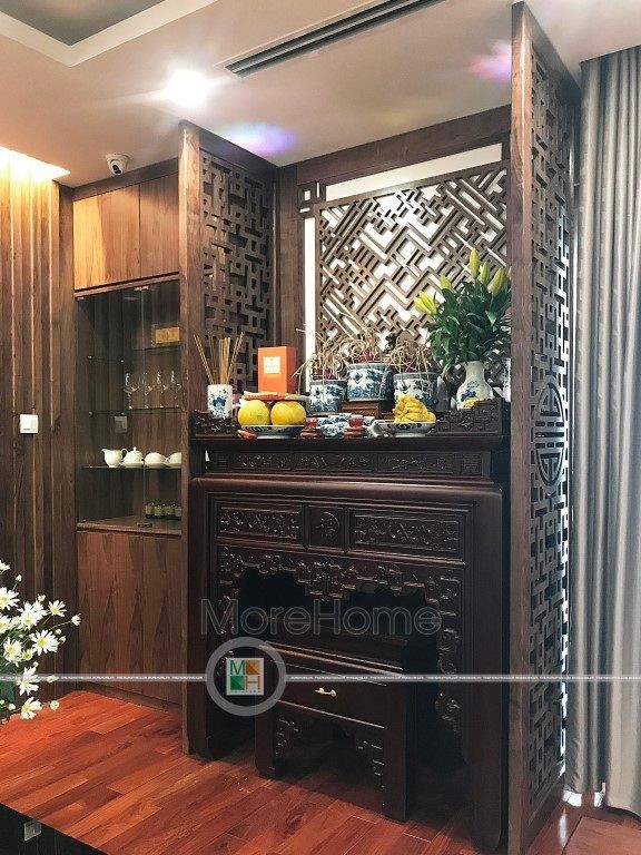 Thi công nội thất gỗ óc chó