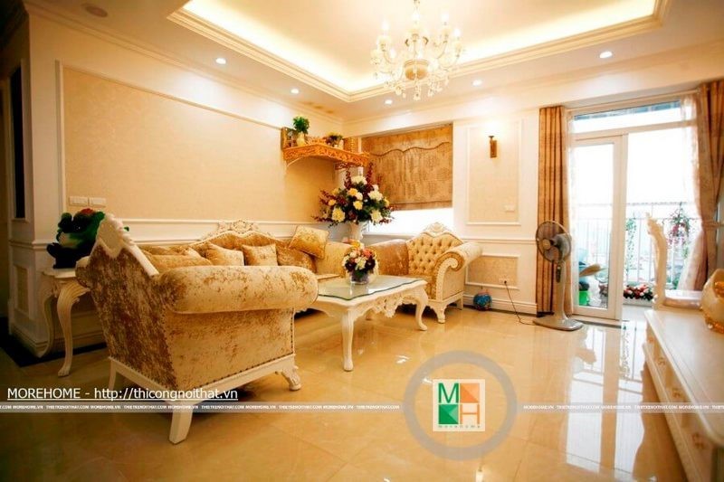 Bàn thờ treo tường chung cư cao cấp