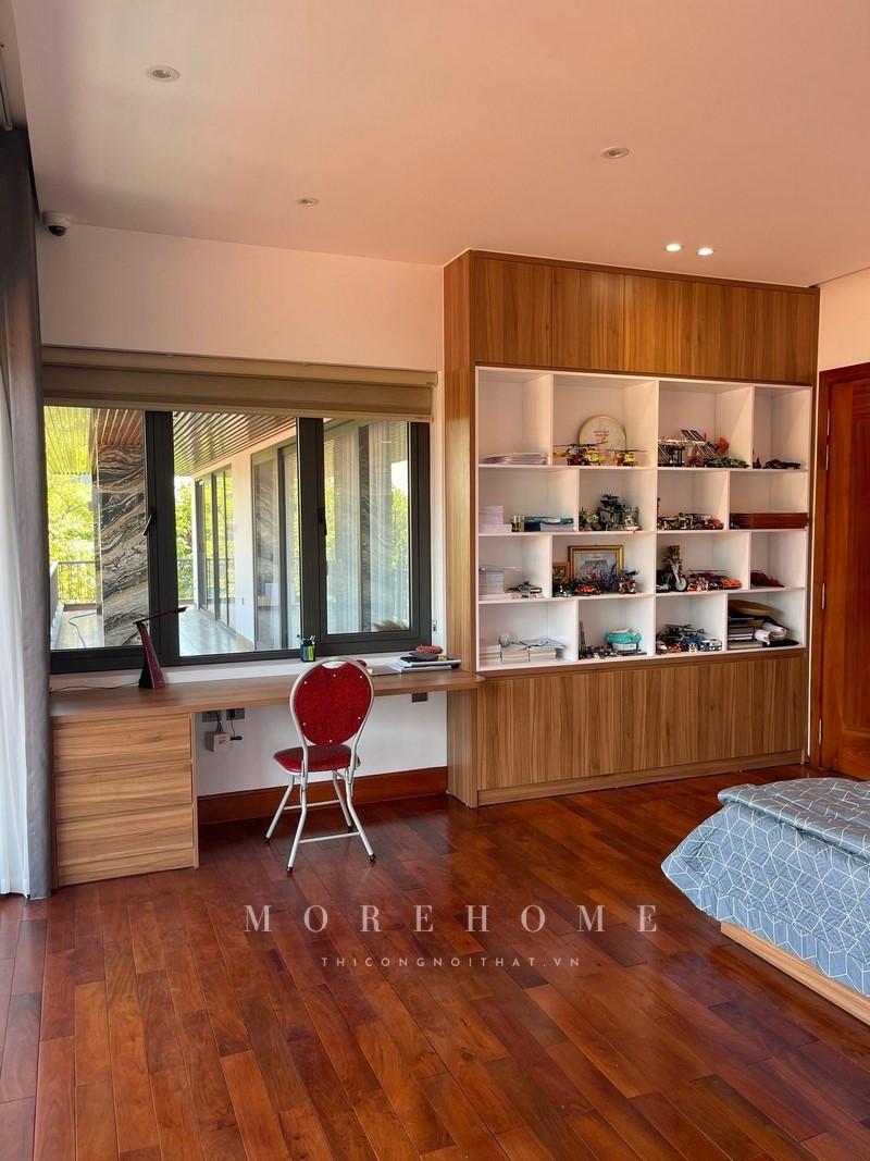 Thi công nội thất gỗ công nghiệp