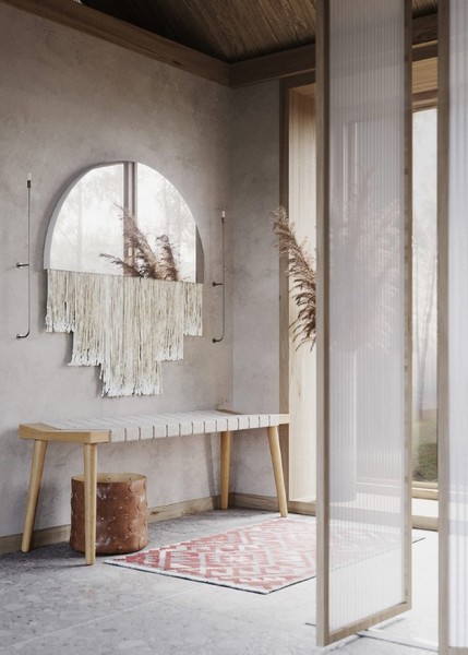 Thiết kế nội thất wabi sabi