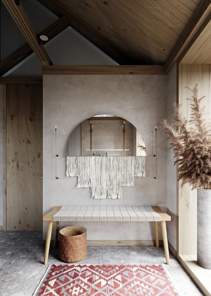 Thiết kế nội thất wabi sabi