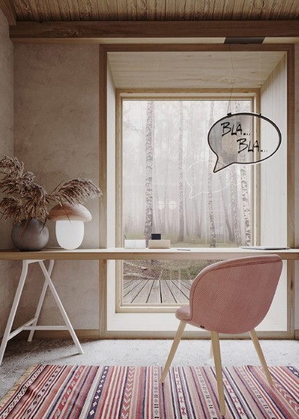Thiết kế nội thất wabi sabi