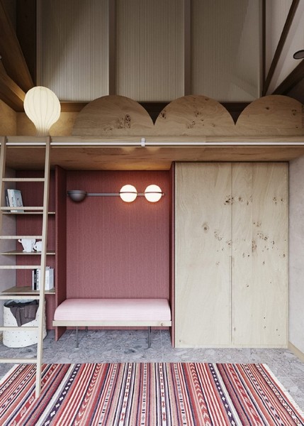 Thiết kế nội thất wabi sabi