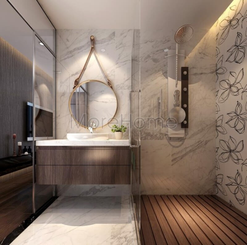 thiết kế phòng tắm