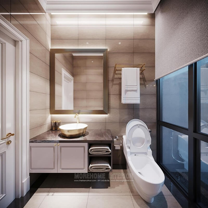 thiết kế phòng tắm