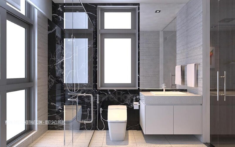 thiết kế phòng tắm