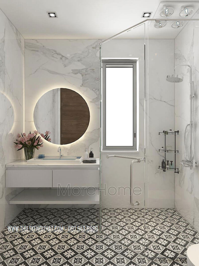 thiết kế phòng tắm