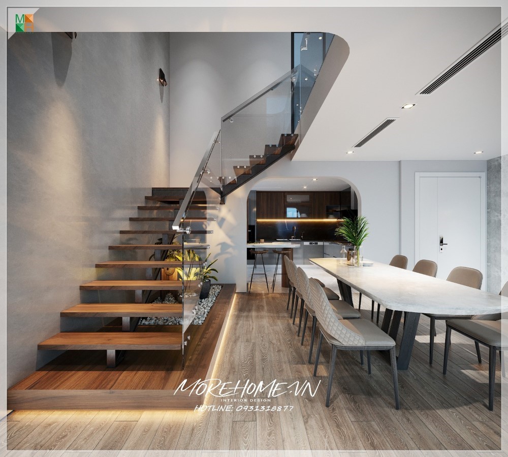 Thiết kế căn hộ penthouse