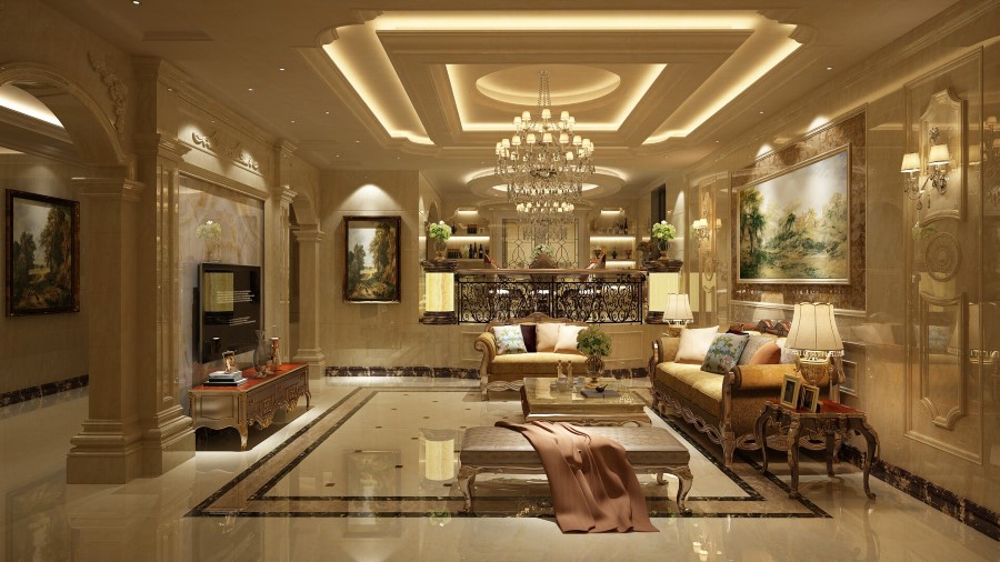 Thiết kế nội thất kiểu châu âu