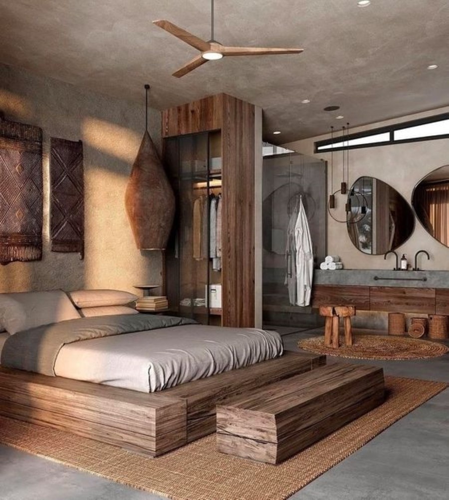 Thiết kế nội thất Rustic