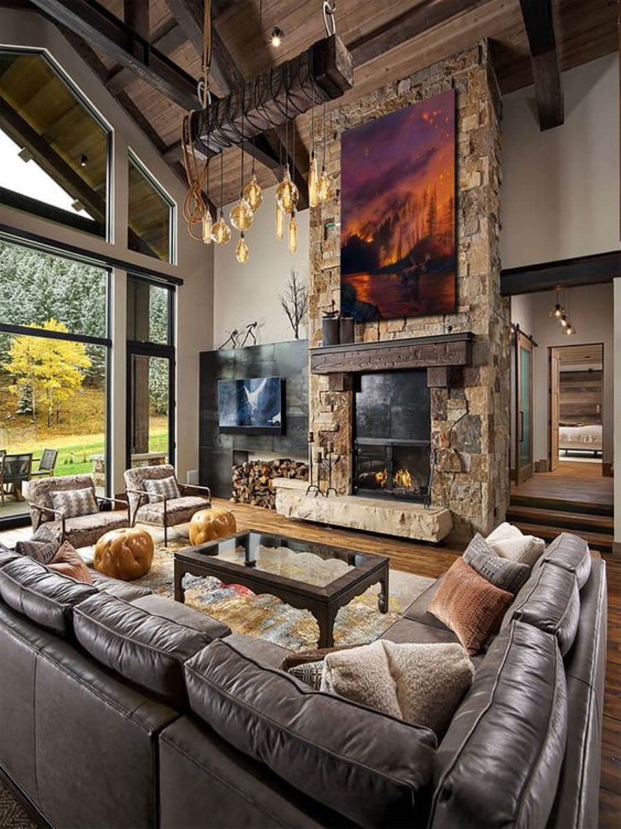 Thiết kế nội thất Rustic