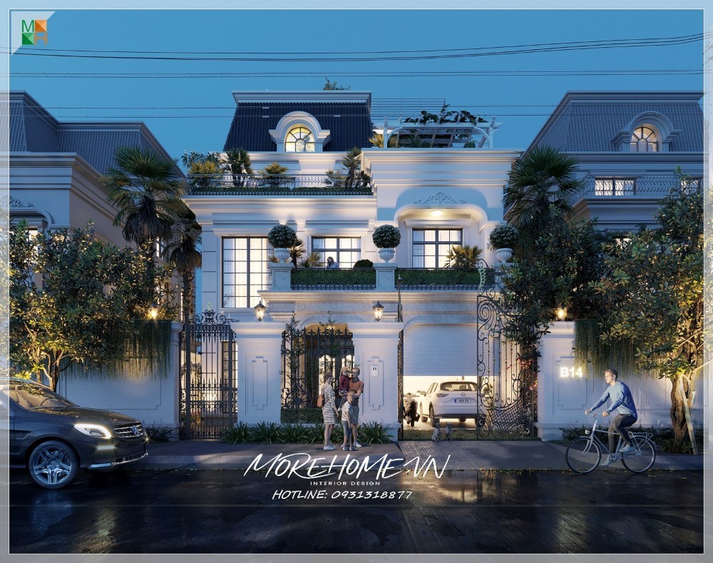 Thiết kế nội thất biệt thự