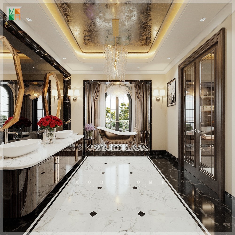 Thiết kế nội thất biệt thự